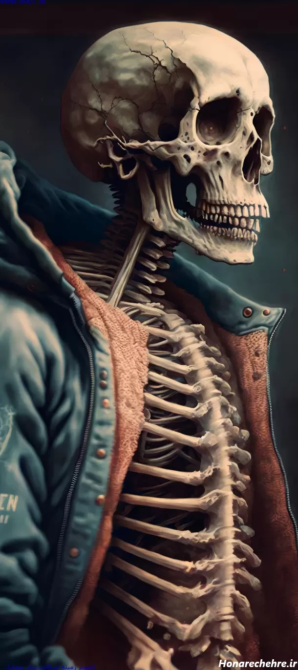 عکس اسکلت واقعی انسان