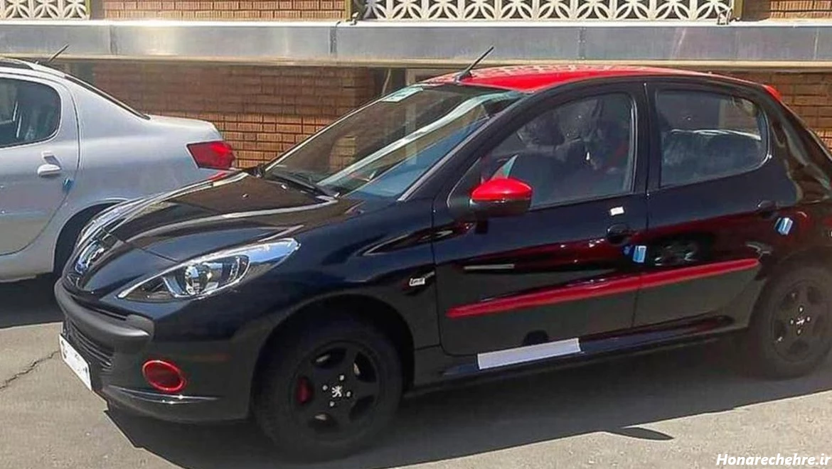 عکس ماشین ۲۰۷ مشکی اسپرت