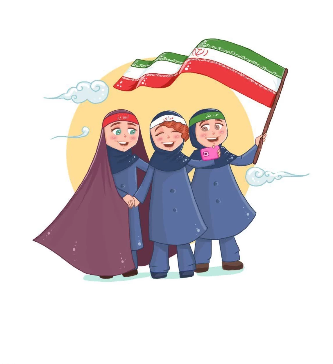 عکس پرچم ایران قدیم