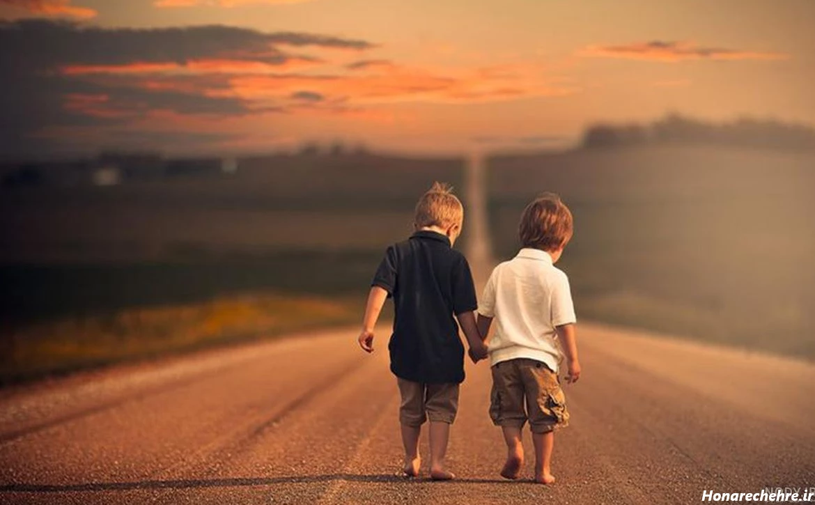 عکس دونفره رفیق شاخ پسرونه