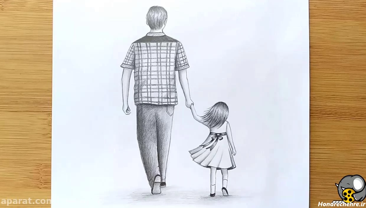 عکس پدر دختری لاکچری