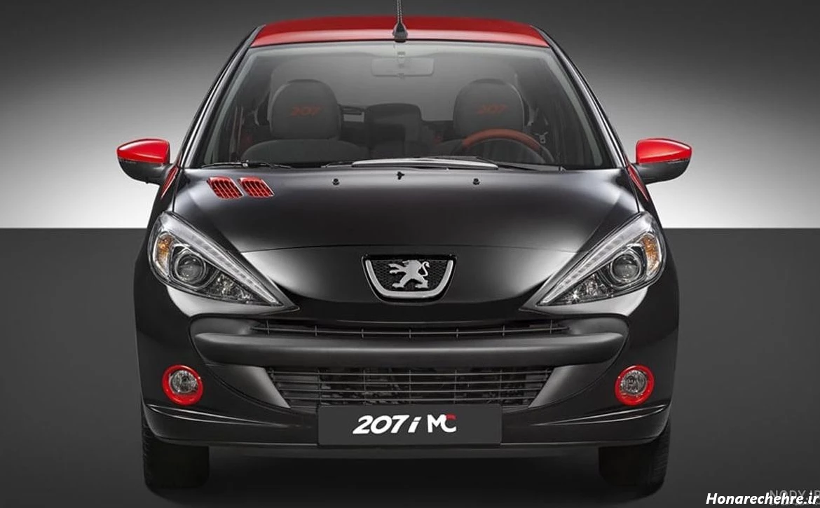 عکس ماشین ۲۰۷ مشکی اسپرت