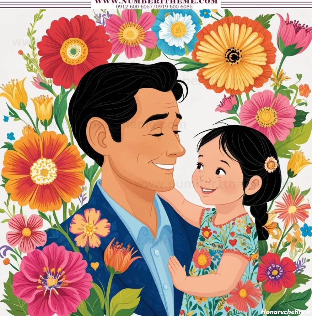 عکس پدر دختری لاکچری