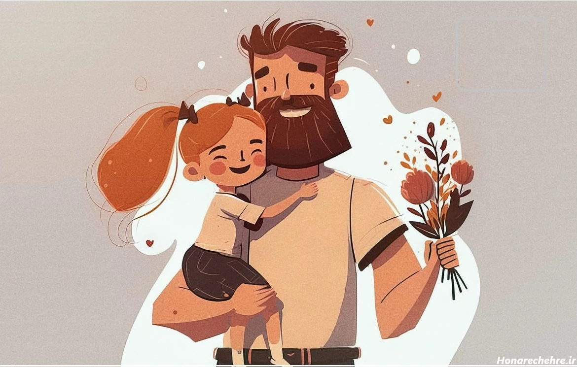 عکس پدر دختری لاکچری