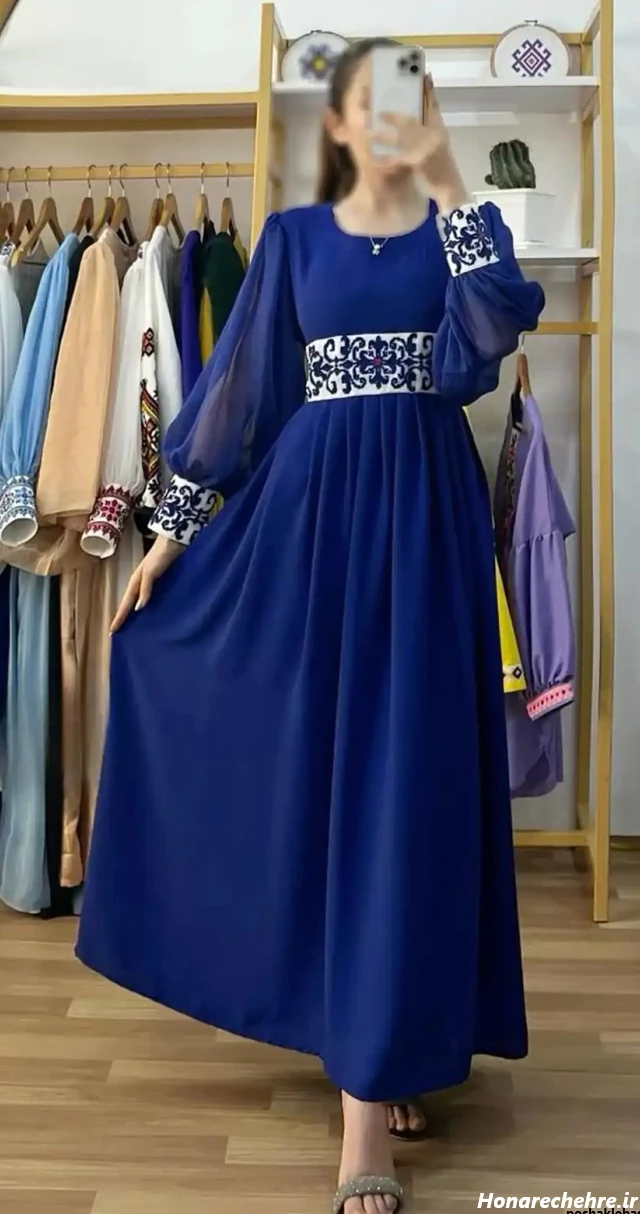 مدل لباس افغانی کشی ساده