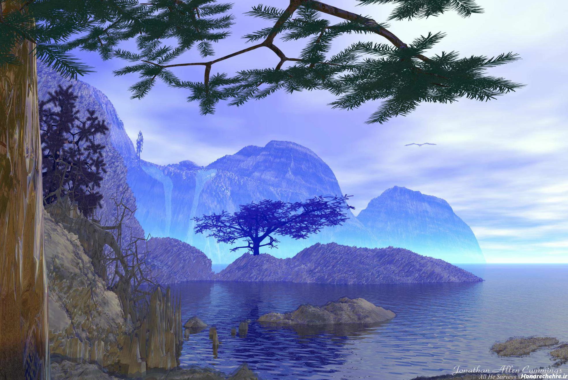 عکس کوه و دشت با کیفیت بالا