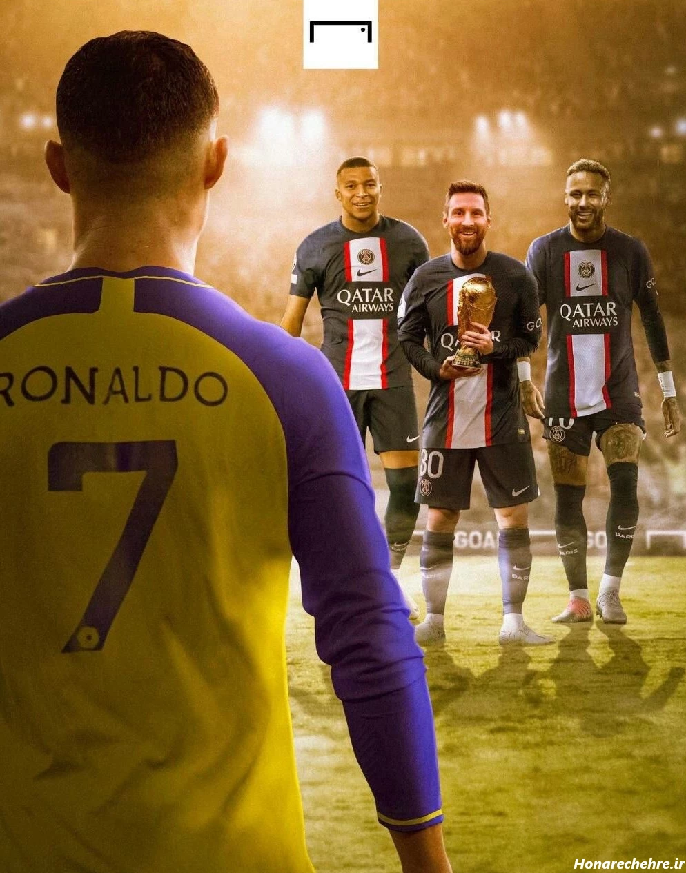 عکس مسی و نیمار