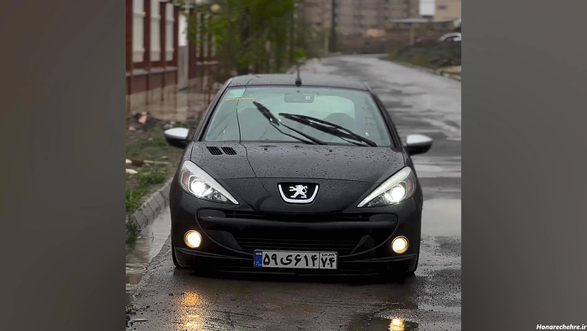 عکس ماشین ۲۰۷ مشکی اسپرت