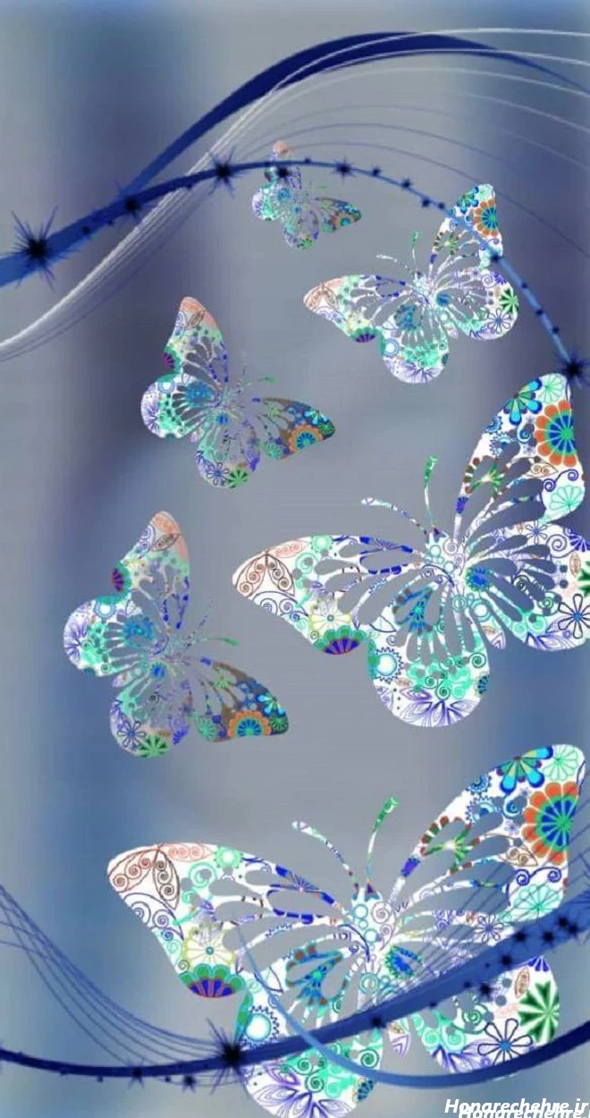 عکس پروانه فانتزی