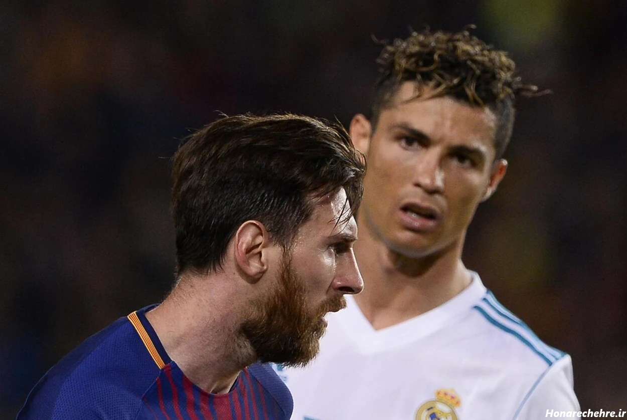 عکس رونالدو و مسی در یک تیم