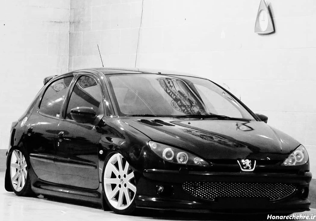 عکس ماشین ۲۰۷ مشکی اسپرت