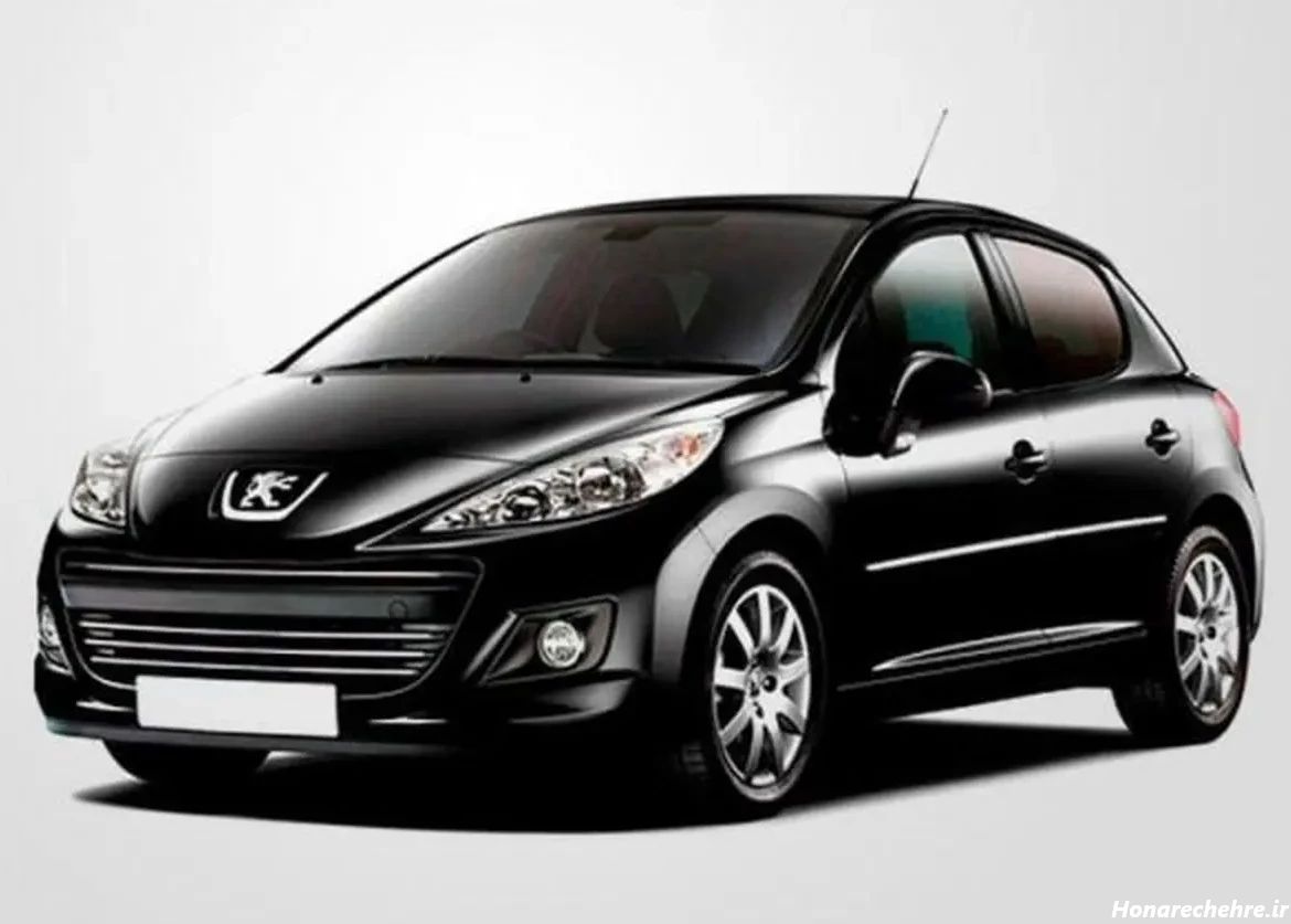 عکس ماشین ۲۰۷ مشکی اسپرت