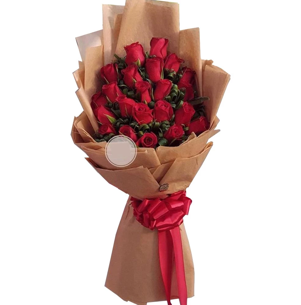 عکس گل رز قرمز عاشقانه طبیعی