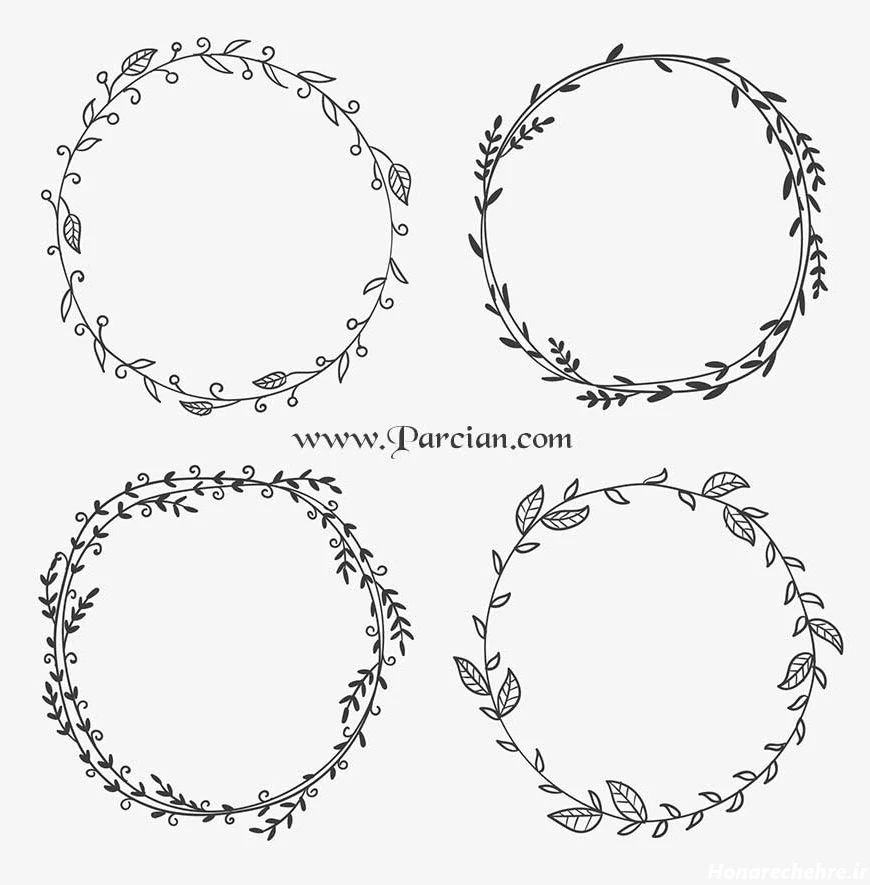 عکس سفید طرح دار برای نوشتن متن