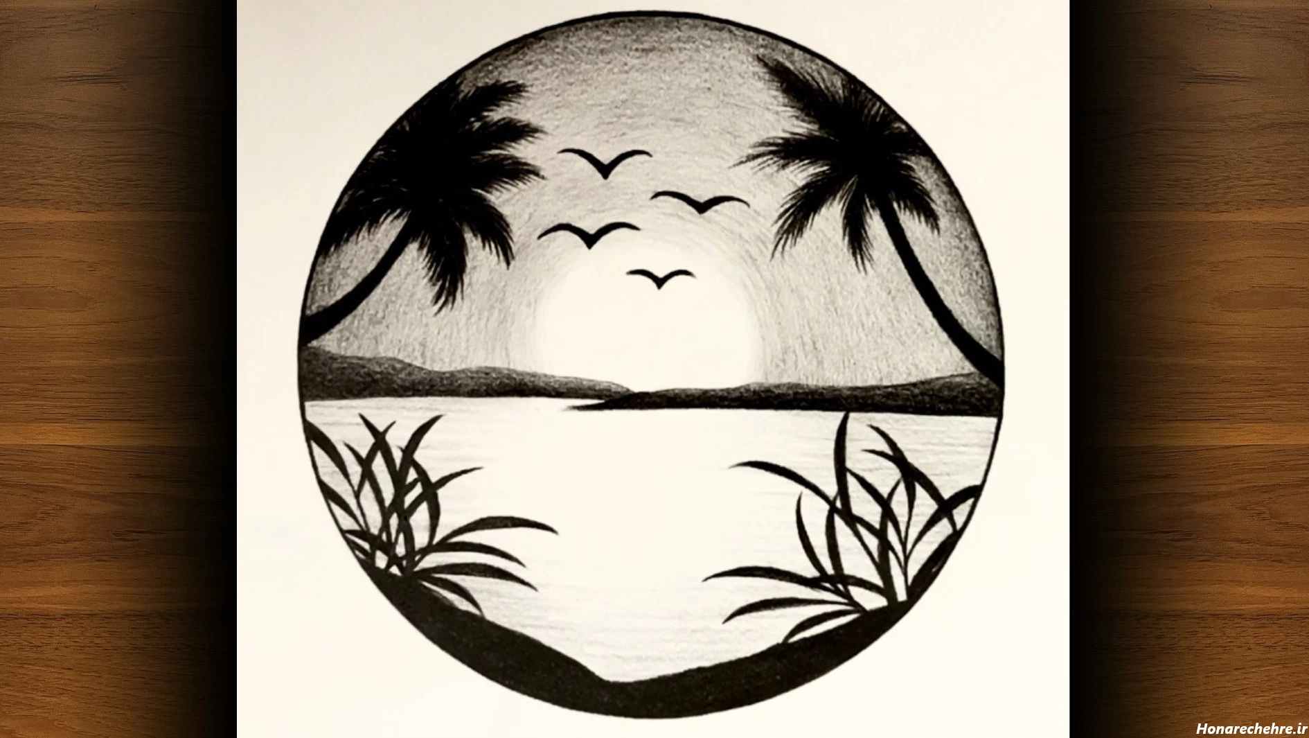 نقاشی سیاه قلم دخترانه