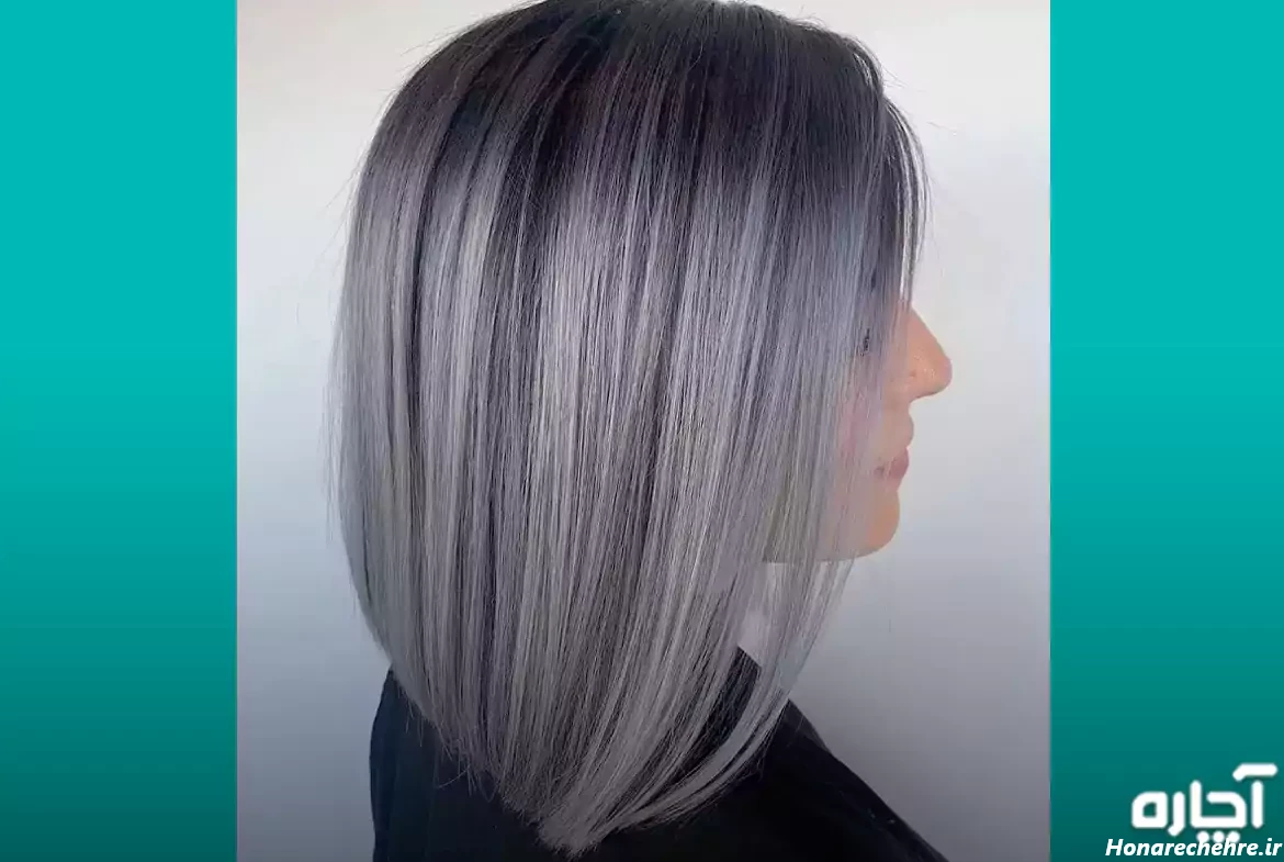 رنگ شکلاتی و مش استخوانی