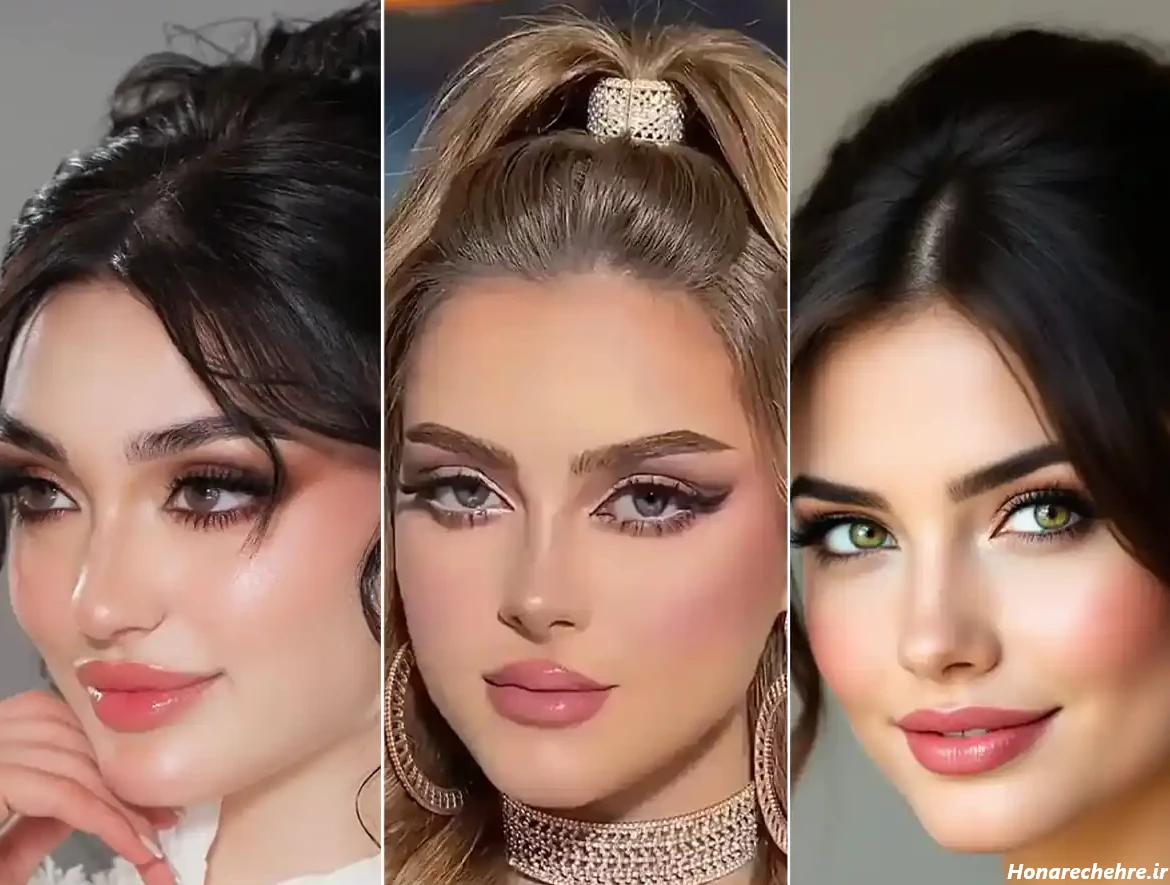 جدیدترین مدل آرایش عروس برای اونایی که نمیخوان زیاد آرایش ...