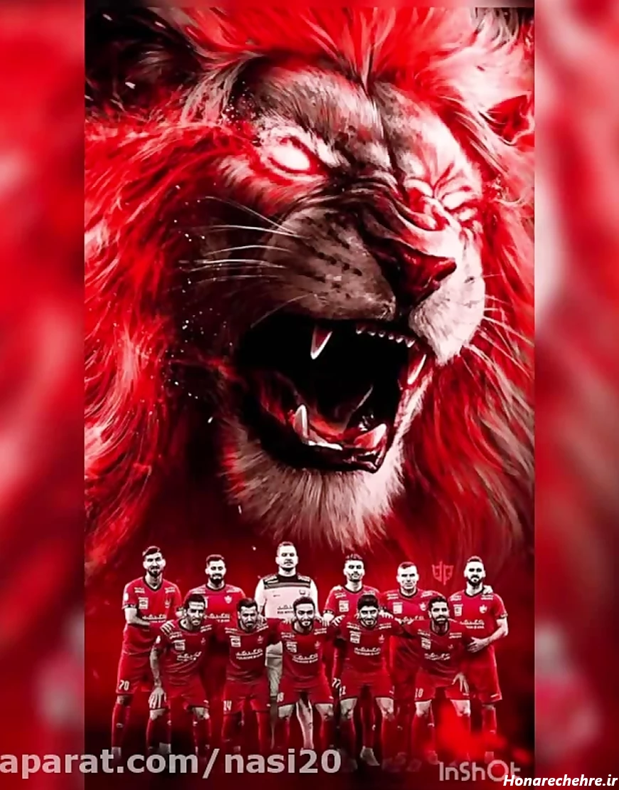 عکس شیر پرسپولیس و استقلال