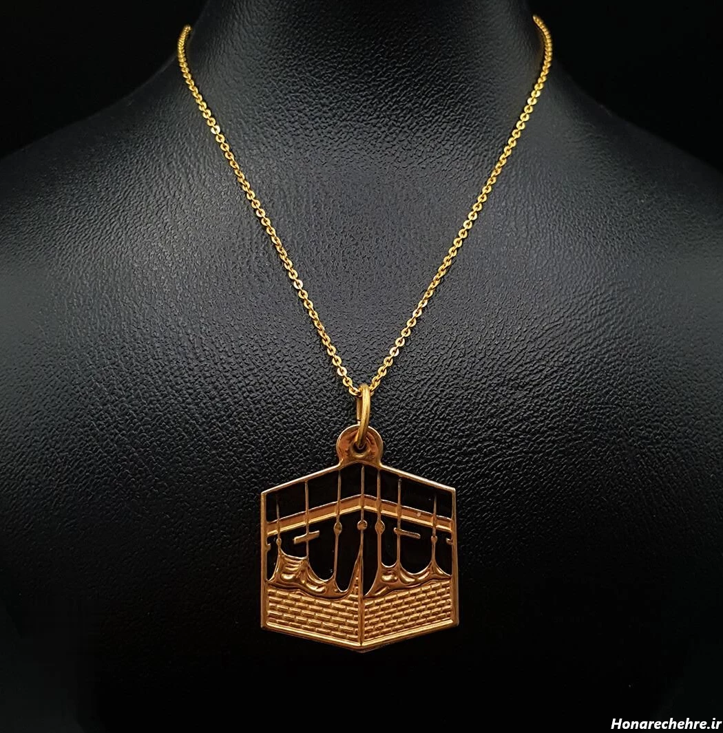 قیمت پلاک کعبه طلا ۲۴ عیار