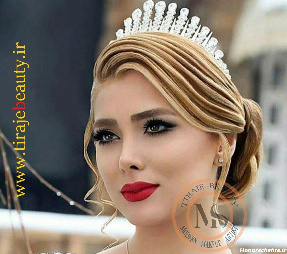 آموزش گریم عروس صفر تا صد + گالری تصاویر - آکادمی تیراژه بیوتی
