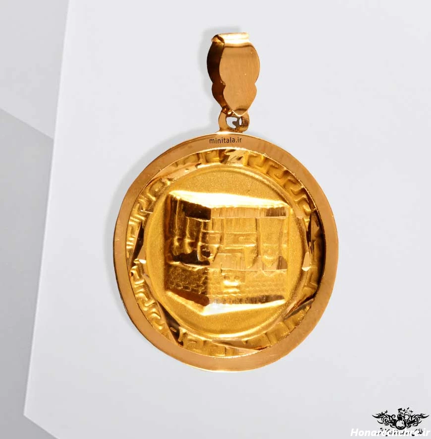 قیمت پلاک کعبه طلا ۲۴ عیار