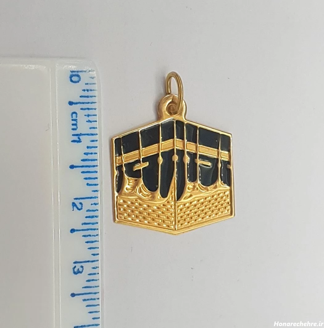 قیمت پلاک کعبه طلا ۲۴ عیار