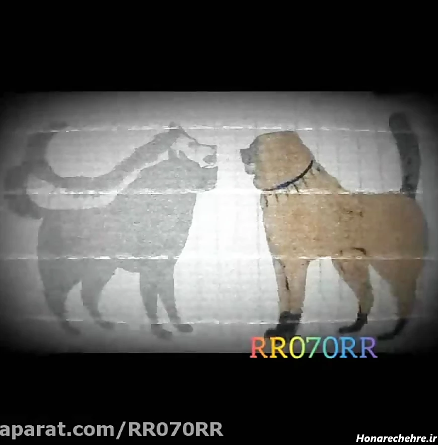 نقاشی سگ وحشی سخت