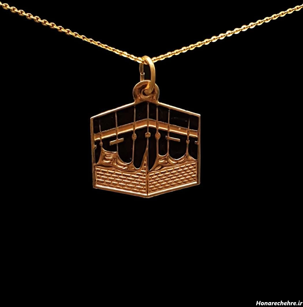 قیمت پلاک کعبه طلا ۲۴ عیار