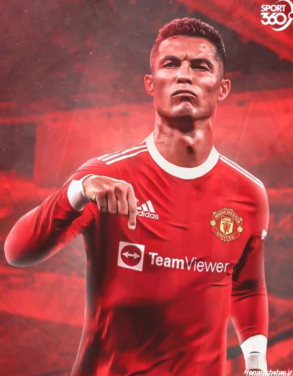 عکس رونالدو در منچستر یونایتد قدیم