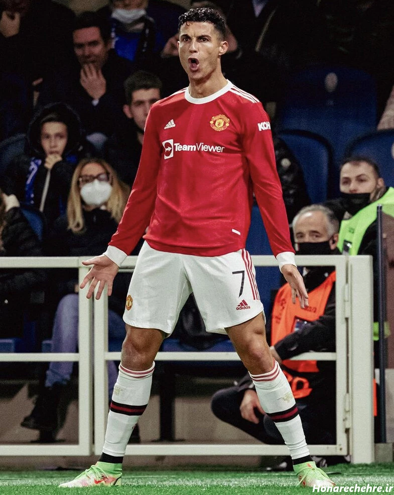 عکس رونالدو در منچستر یونایتد قدیم