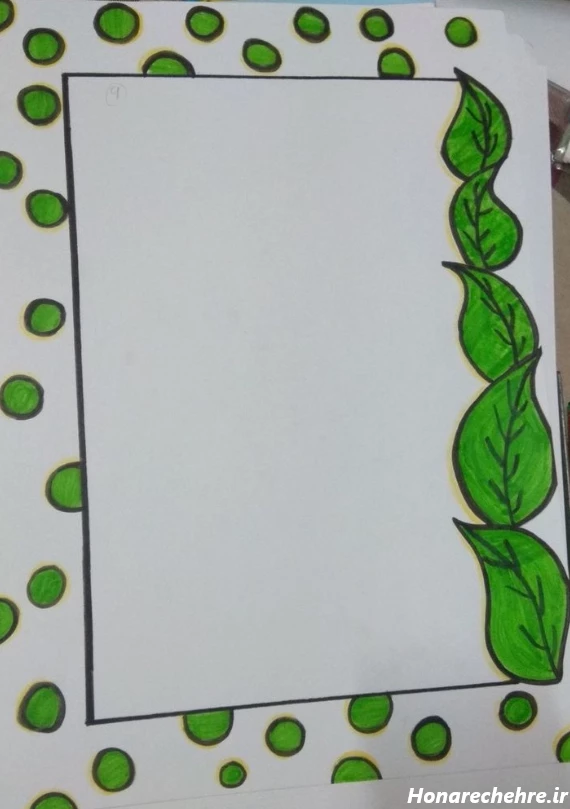 تزیین دفتر مشق دخترانه فانتزی