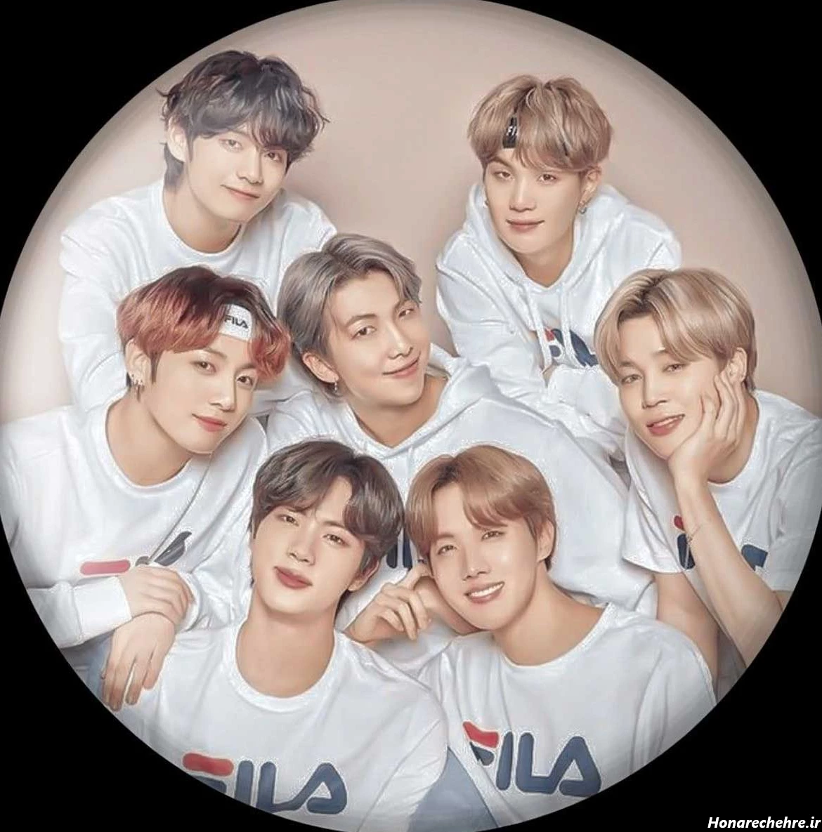 عکس پروفایل مخصوص گروه بی تی اس (BTS) 💜