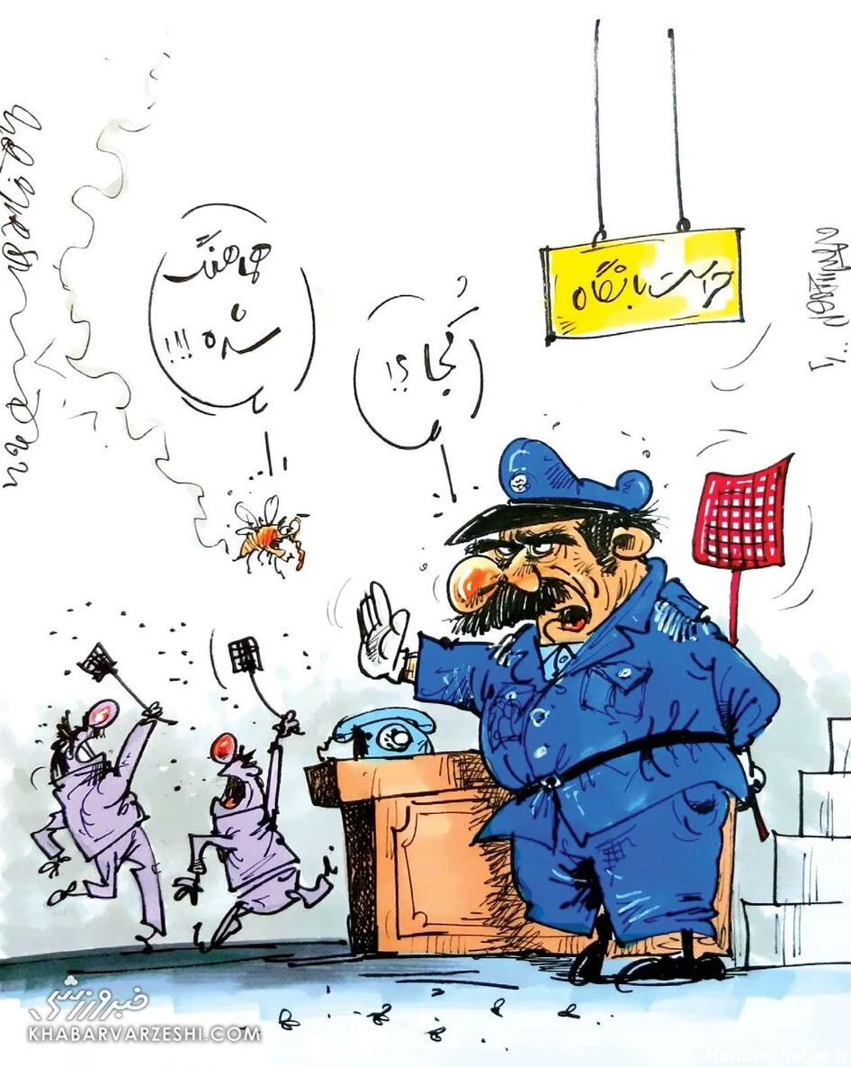 خبرآنلاین - ببینید: ورود پشهها به باشگاه استقلال ممنوع شد!
