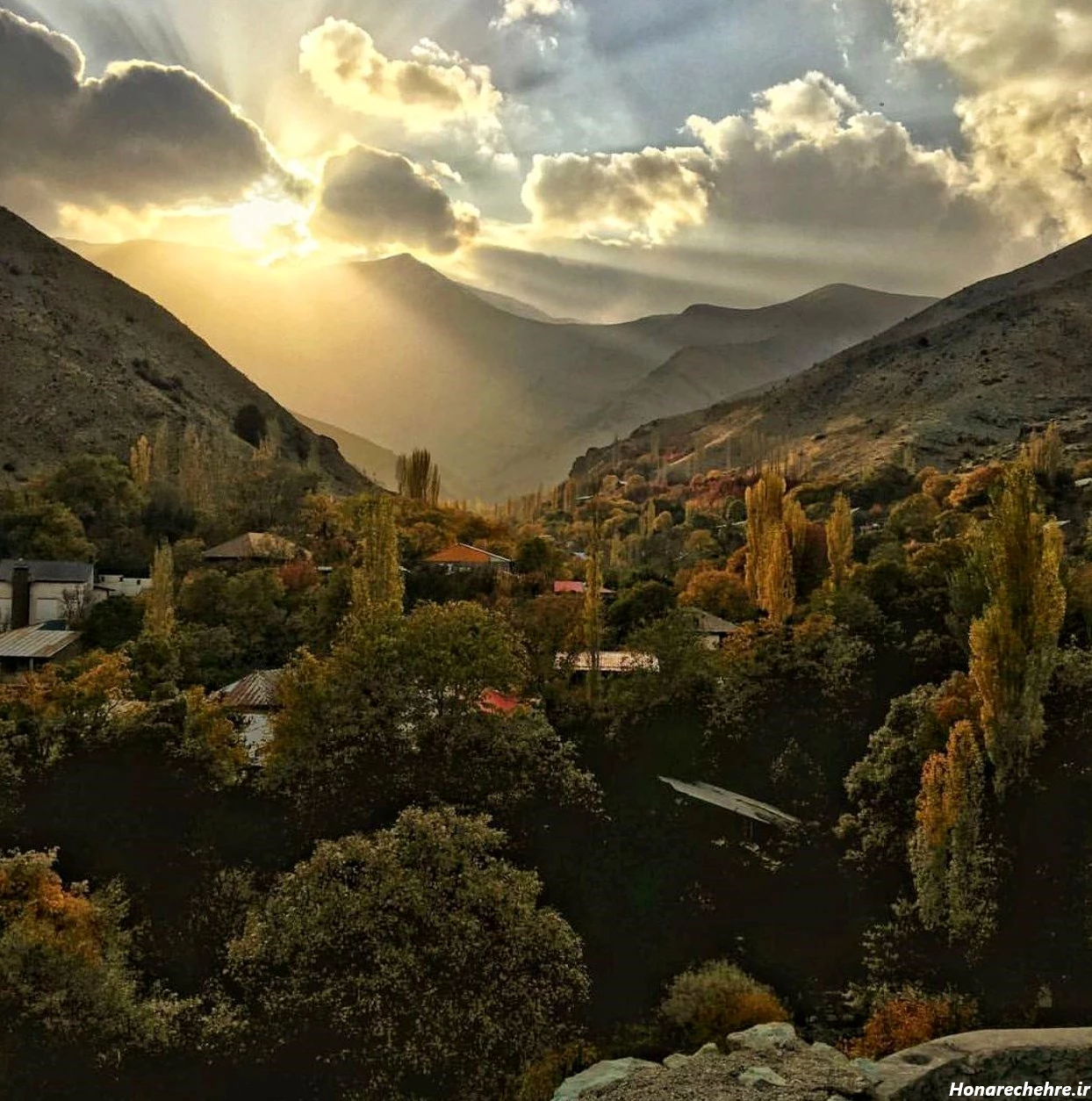 عکس طلوع خورشید عاشقانه