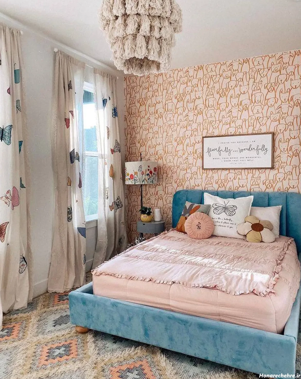 عکس اتاق خواب دخترانه زشت