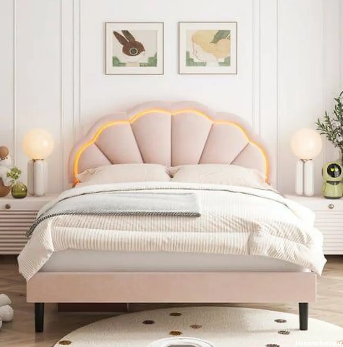 عکس اتاق خواب دخترانه زشت