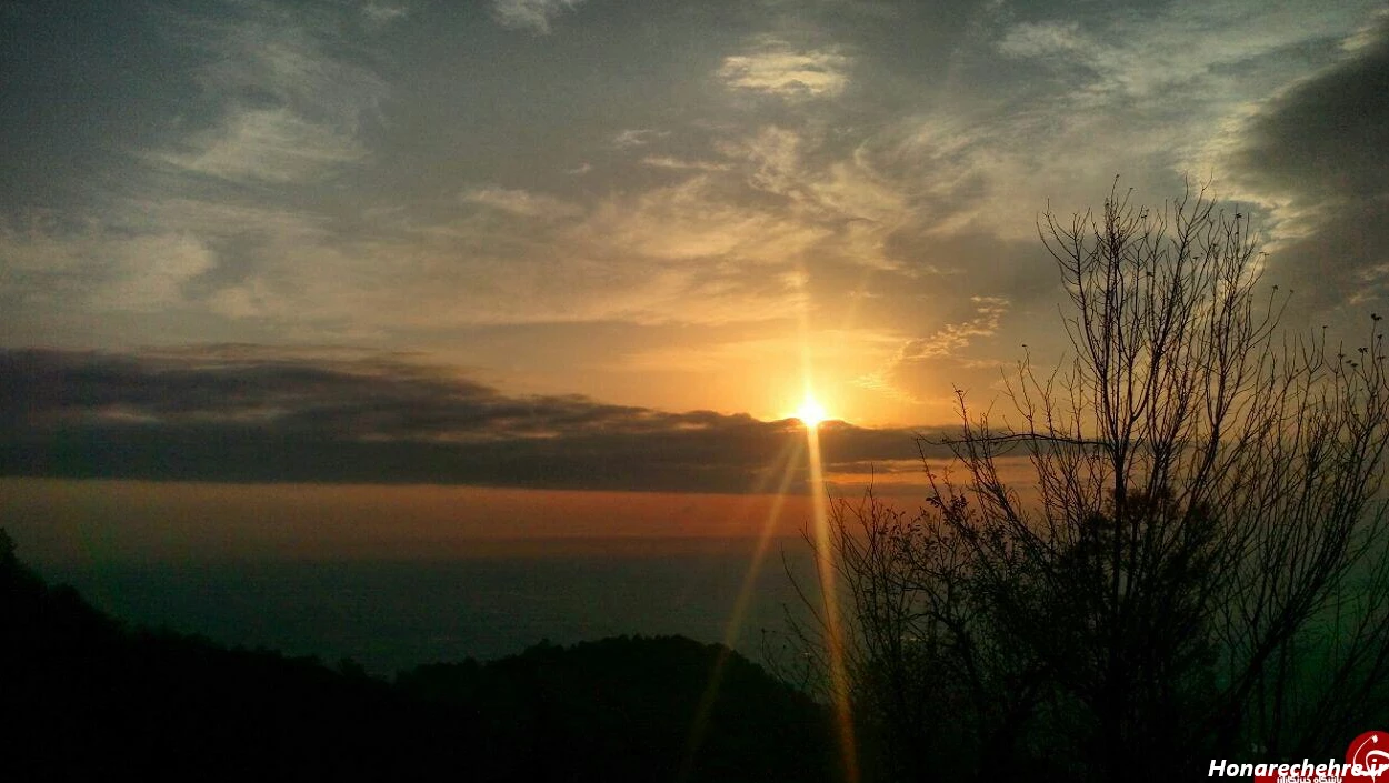 عکس طلوع خورشید عاشقانه