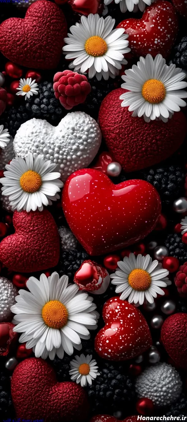 عکس قلب قرمز خوشگل کوچک