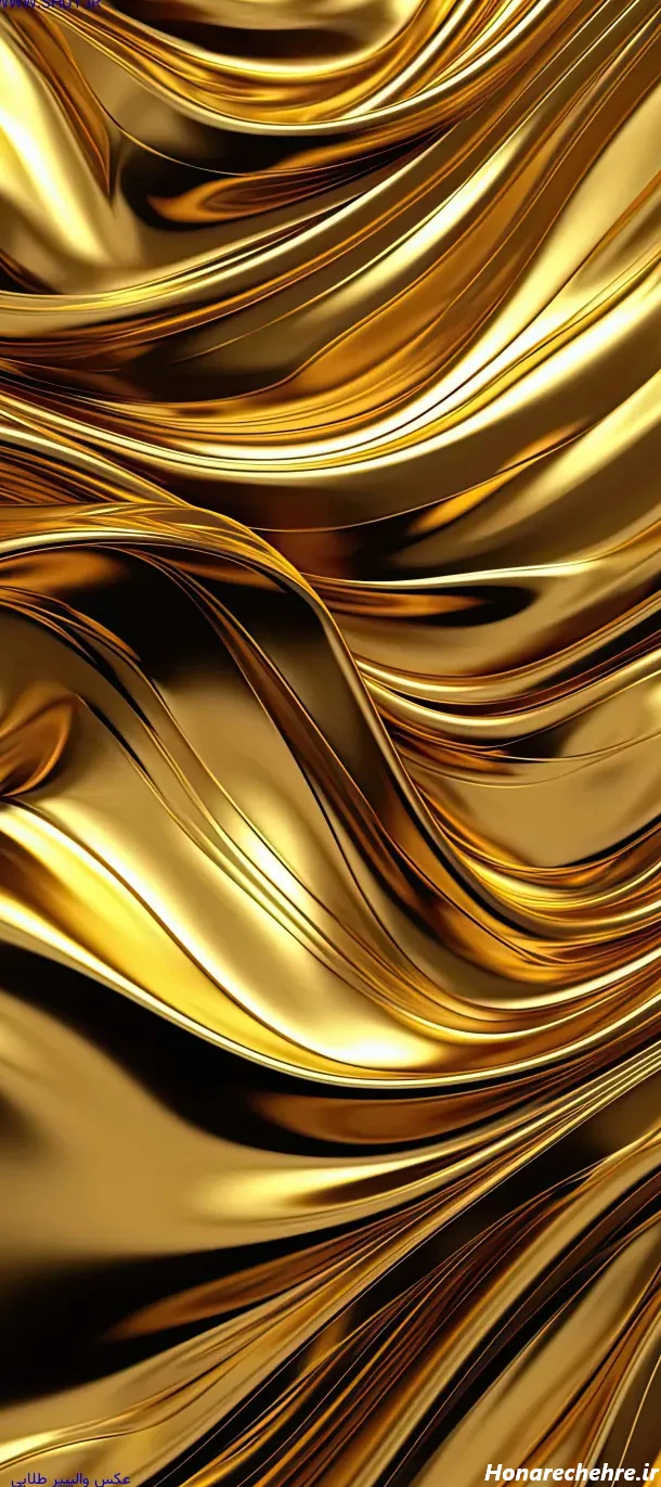 تصویر زمینه مشکی طلایی دخترانه
