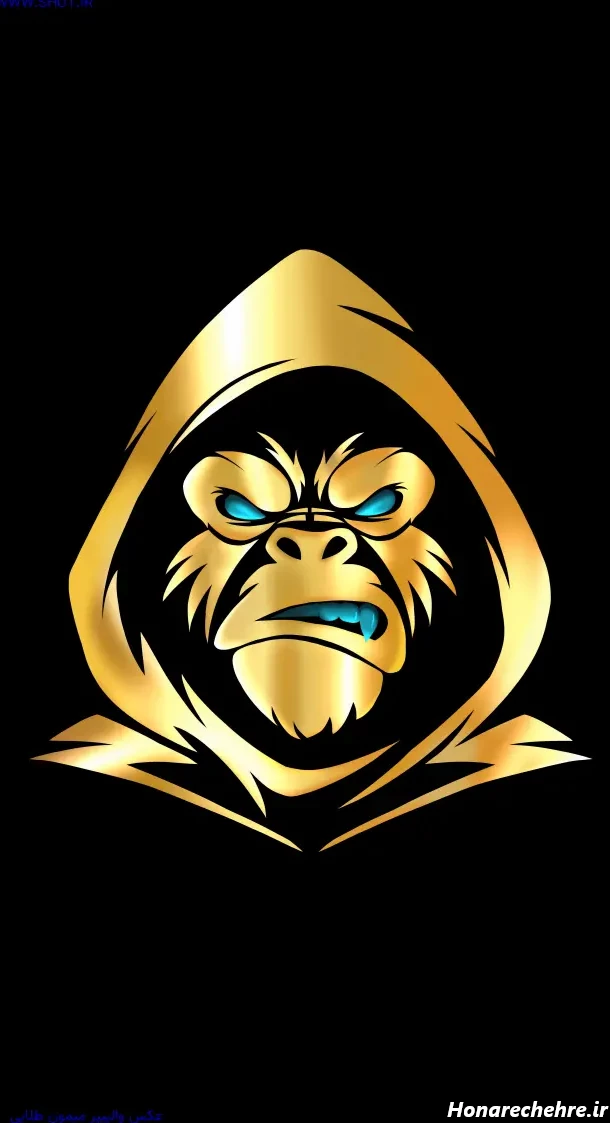 تصویر زمینه مشکی طلایی دخترانه