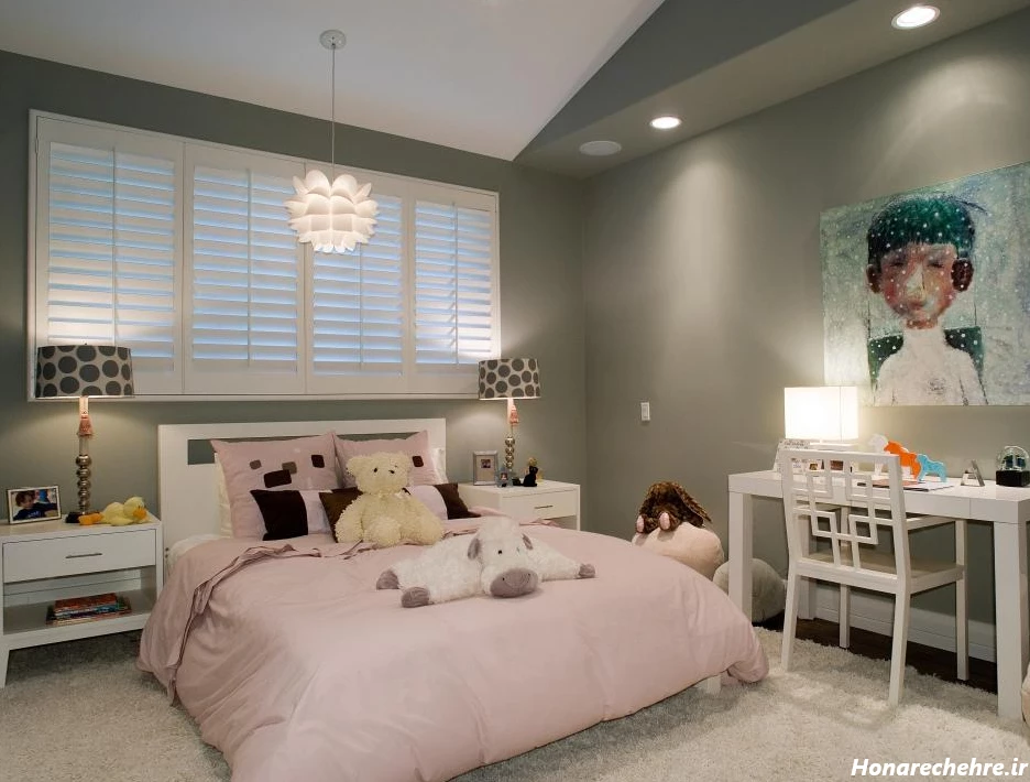 عکس اتاق خواب دخترانه زشت
