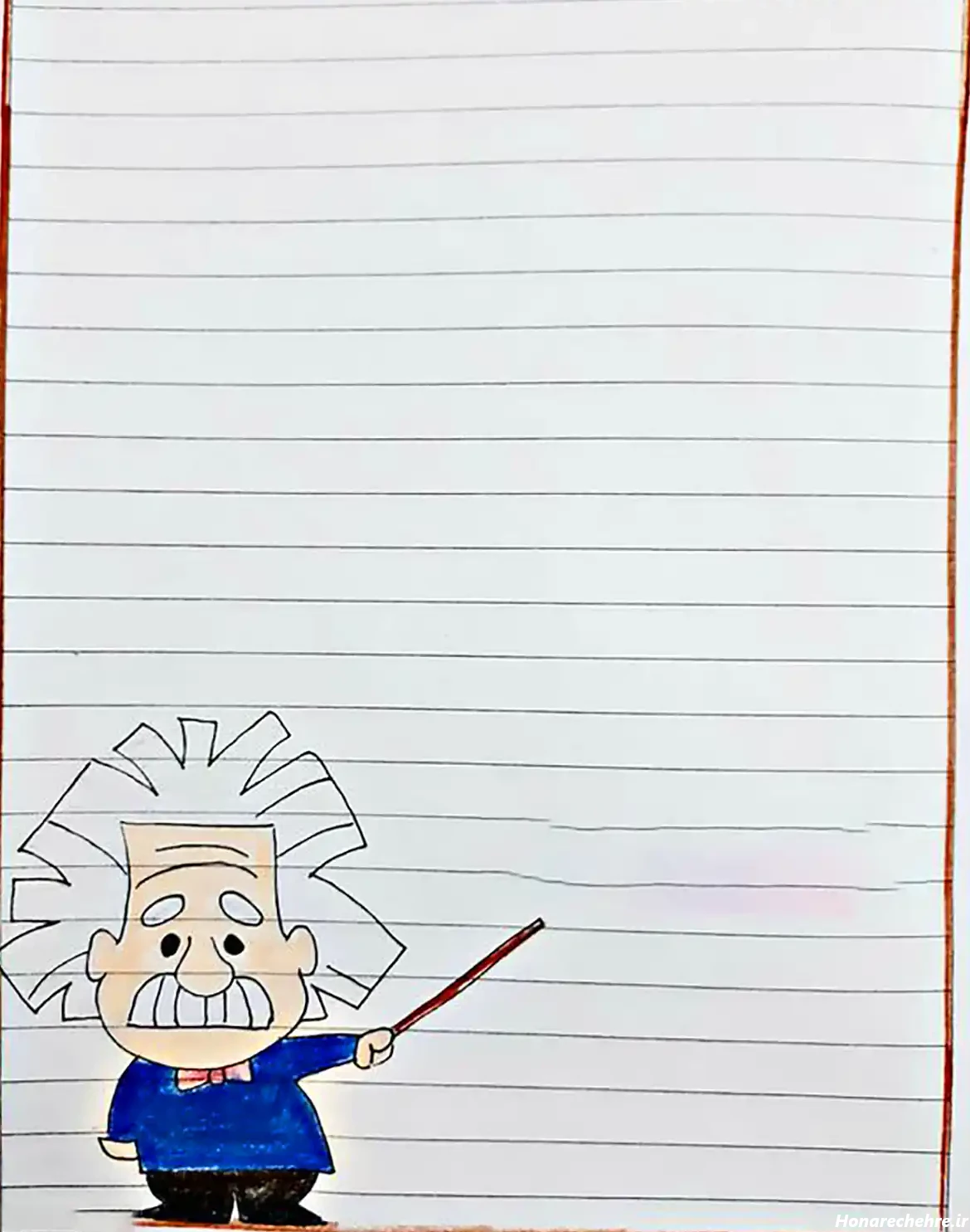 تزیین دفتر مشق دخترانه فانتزی