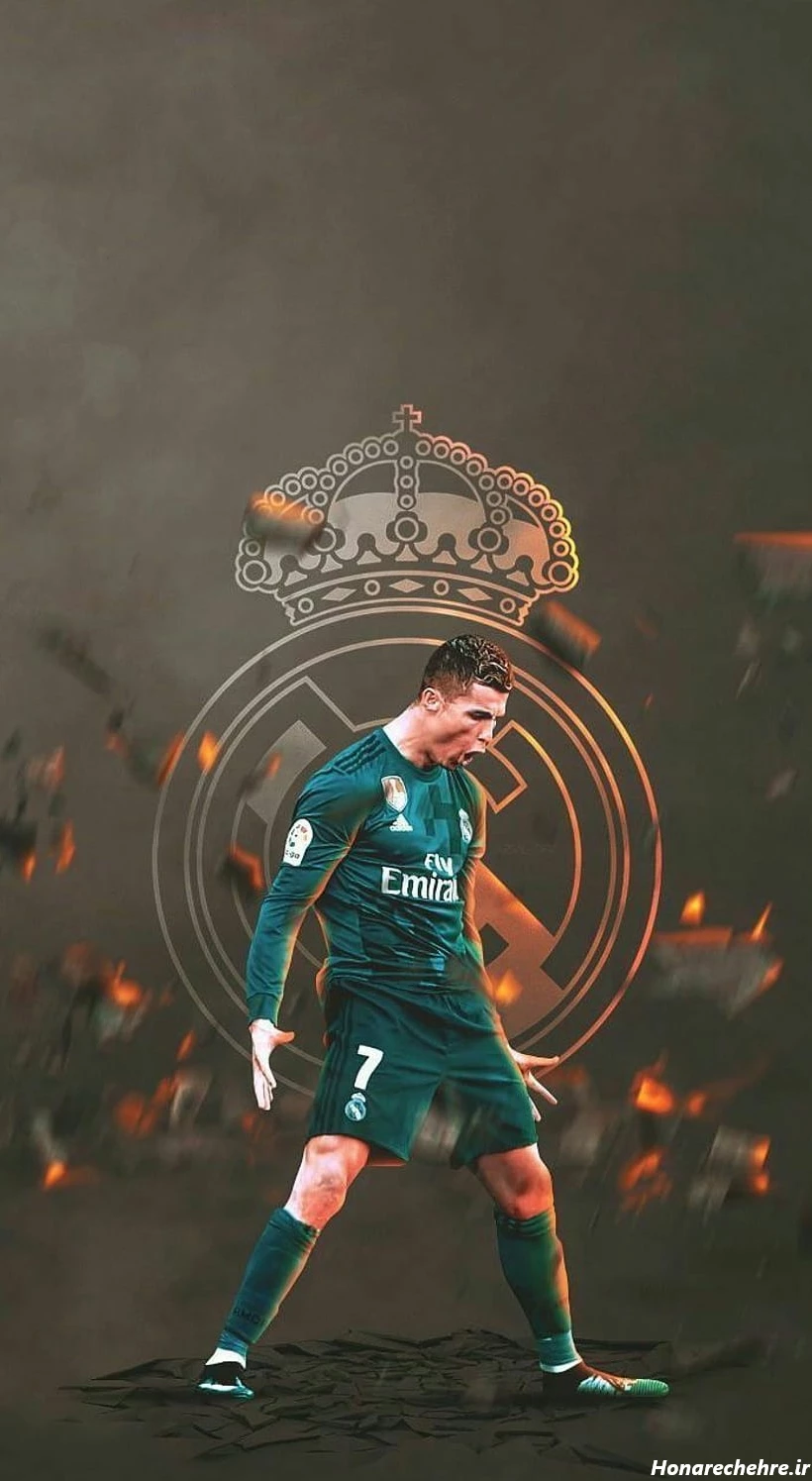 عکس رونالدو در رئال مادرید خفن