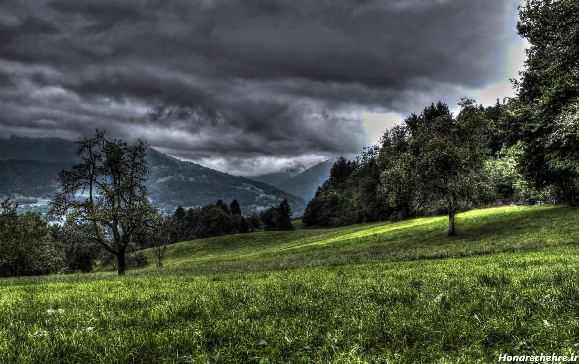 عکس باران برای پروفایل