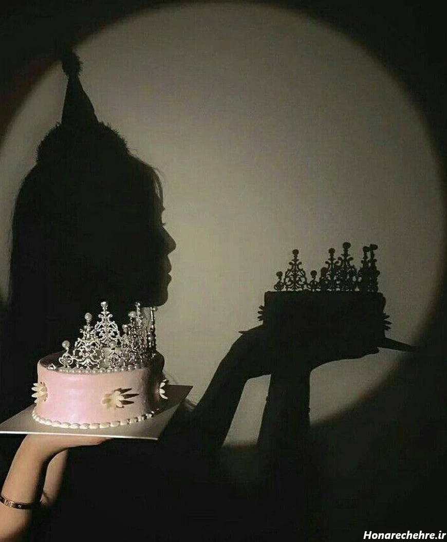 ژست عکس تولد بدون چهره در طبیعت