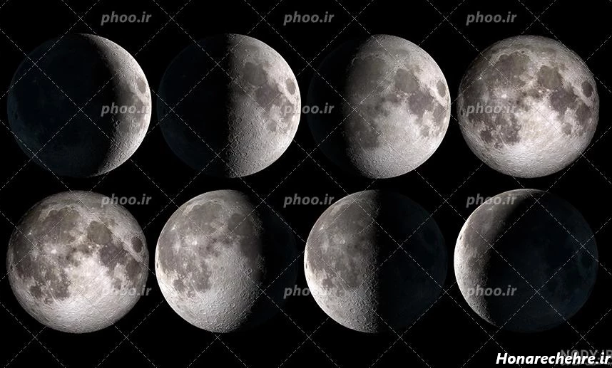 عکس ماه گرفتگی امشب ۱۶ شهریور