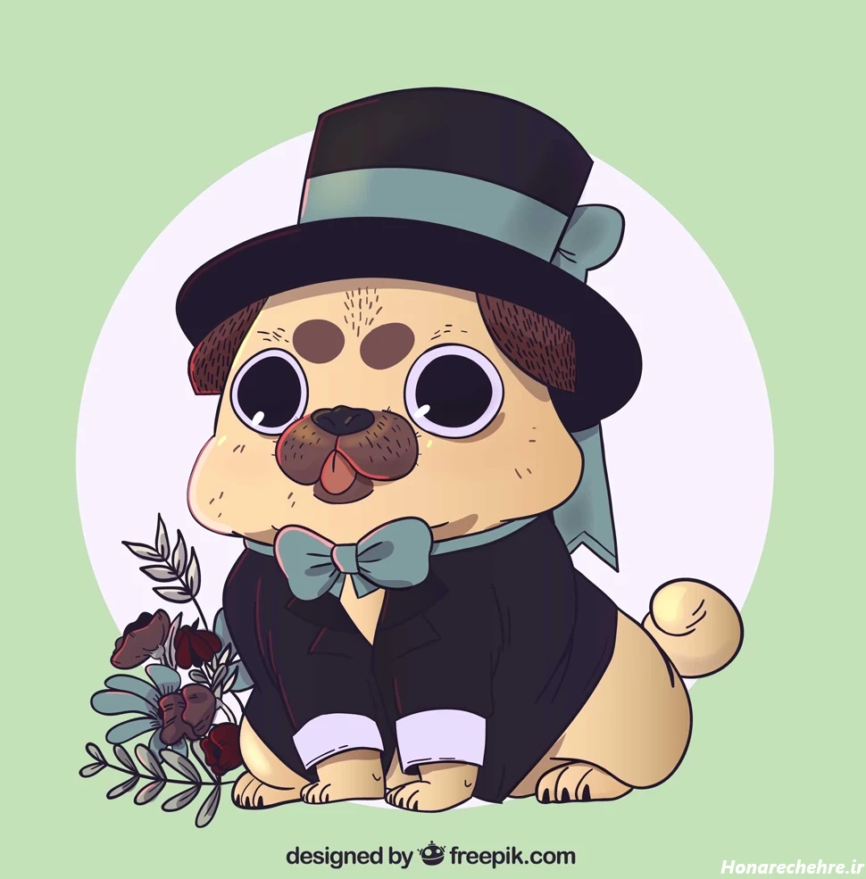 نقاشی سگ وحشی سخت