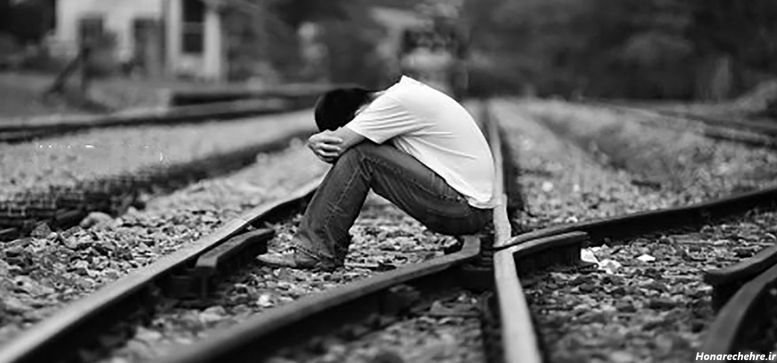 عکس قلب سیاه غمگین شکسته