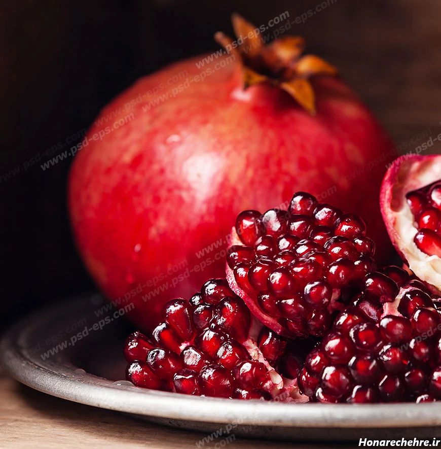 تزیین انار برای مدرسه