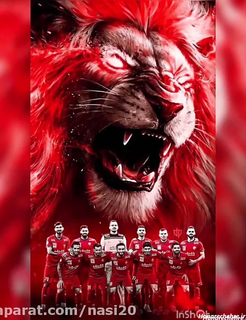 عکس پرسپولیس دو آتیشه